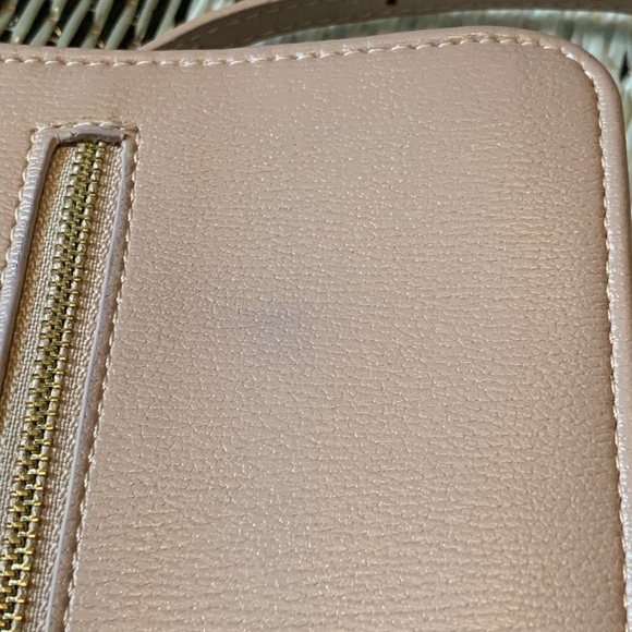 Madison West Pink Crossbody Cellphone Bag with Gold Hardware - Picture 9 of 9